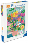 Pusle Ravensburger Flowers For You, 49 cm x 36 cm, 500 tk, mitmev&auml;rviline