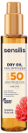 P&auml;evituse hooldus&otilde;li keha jaoks Sensilis Dry Oil Tan Optimizer SPF50, 150 ml