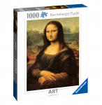 Pusle Ravensburger Da Vinci Mona Lisa 12000058, 70 cm x 50 cm, 1000 tk, mitmev&auml;rviline