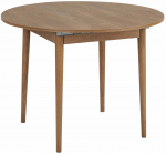 S&ouml;&ouml;gilaud pikendatav Nordure Viona, tamm v., 100 - 131 cm x 100 cm x 75 cm