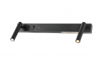 Valgusti seinale Domoletti Split 19143-BK, LED, 4000 &deg;K, 2 x 6 W, must v.