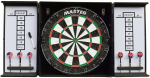 Noolem&auml;ngu tarvikud, komplekt Master Lockable Dart Station, valge v./must v., 480 mm