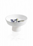 Serveerimiskauss Hermia OVS0018, &Oslash; 23 cm, sinine v./valge v./roheline v., keraamiline