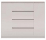 Kummut Simple 120 2D4S, ka&scaron;miir v., 102 cm x 120 cm x 39 cm