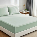 Voodipesukomplekt Mijolnir Muslin 157SHS7412, m&uuml;nt (mint) v., 50 x 70 cm, 3 os.