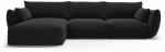 Nurgadiivan Cosmopolitan Design Matera, antratsiit v., vasak, 171 x 280 cm x 85 cm