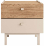 &Ouml;&ouml;kapp Kalune Design Luke LK1-CS, tamm v./liivakarva pruun v., 47 cm x 47.9 cm x 36.8 cm
