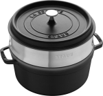 Kastrul Zwilling Staub 40508-814-0, &Oslash;24 cm, 3.8 l, must v.
