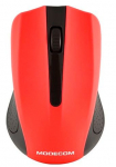 Juhtmevaba arvutihiir Modecom MC-WM9, must v./punane v.