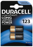 Patareid Duracell, CR123A
