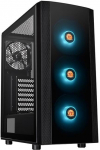Arvuti korpus Thermaltake, must v.