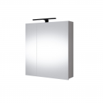 Peegelkapp Domoletti SV61-3, hall, 13.5 cm x 60 cm x 66 cm