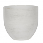 Lillepott Ferry 1-01W, keraamiline, valge