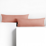 Padjap&uuml;&uuml;r Restilo Amber, oranž, 200 cm x 40 cm, 2 tk