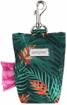 Alus koera v&auml;ljaheitekottide jaoks Amiplay Be Happy Dog Waste Dispenser Jungle, 6 cm x 2 cm roheline