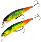 Vobler Akara Best Minnow 100SP A190, 10 cm, 15 g, must/kollane/roheline