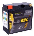 Aku IntAct Bike Power GEL, 12 V, 12 Ah, 250 A