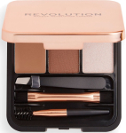Kulmude v&auml;rv Makeup Revolution London Brow Sculpt Kit, 2.2 g brown