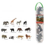 M&auml;ngukujuke Collecta Mini Wild Animals A1105, 12 tk, mitmev&auml;rviline