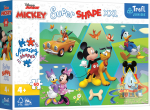 Pusle Trefl Its Always Fun With Mickey 50014, 40 cm x 60 cm, 60 tk, mitmev&auml;rviline