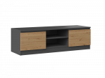 TV-laud Malwa, antratsiit v./tamm v., 120 cm x 40 cm x 36 cm
