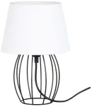 Laualambid Merano, E27, 25W, valge v./must v.
