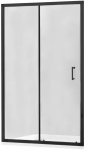 Du&scaron;&scaron;uksed Mexen Apia 845-095-000-70-00, 95 cm x 190 cm, must v./karastatud