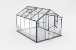 Kasvuhoone Gampre Sanus Glass L-7, karastatud klaas, 2.90 x 2.20 m