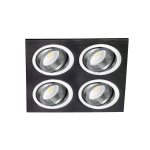 Valgusti lagi CristalRecord Helium, GU10, must v.