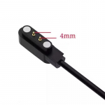 iWear CH2 universaalne USB 1 m toitekaabel Smart Watch 2-kontaktiline 4 mm magnetlaadija