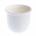 Lillepott Banga 5001, keraamiline, &Oslash; 21.5 cm, valge v.