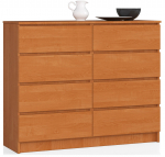 Kummut Akord K120, lepp v., 99 cm x 40 cm x 120 cm