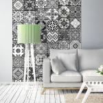 Tapeet Artgeist Arabesque - Black& White WSR10M764, 1000 cm x 50 cm