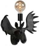 Valgusti seinale Lucide Extravaganza Moose 47209/01/30, E27, 1 x 40 W, must v.