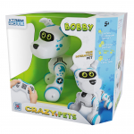 Raadio teel juhitav robot koer Xtrem Bots Crazy Pets Bobby, inglise, valge v.