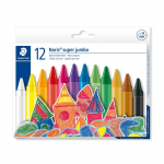 Kriidid, vahajas Staedtler Thick Jumbo Wax Crayons AP0010, 12 tk