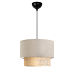 Valgusti rippuv Opviq Chandelier AYD-3628, E27, must v.