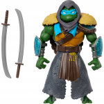 M&auml;ngukujuke Mattel Masters Of The Universe Turtles Of Grayskull Stealth Ninja Leonardo HTH17, 14 cm, roheline/hall