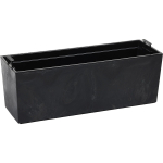 Lillekast Lamela Begonia, plastik, 56 cm x 19 cm, tumehall v.