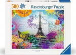 Pusle Ravensburger Postcard From Paris, 36 cm x 49 cm, 500 tk, mitmev&auml;rviline