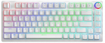 Juhtmevaba m&auml;nguklaviatuur Savio Phenix Gateron Red Pro, Inglise (US), white pudding v.