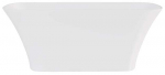 Vann, teisaldatav Besco Assos S-Line, 160 cm x 70 cm x 59 cm, ristk&uuml;lik, valge/kroom