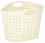 Pesukorv, 29 l, kreemjasvalge, 42 cm x 24 cm