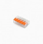 Klemm Okko PCT-415, 5 x 0.02-4 mm&sup2;, 32 A, oranž v., 25 tk