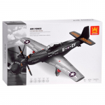 Konstruktor, lennuk Air Force P-51 ZA4624, hall