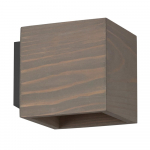 Valgusti seinale Spot-Light Block Wood, G9, 1 x 6 W, pruun v.