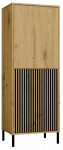 Kapp Kamaro 2DK, artisan oak, 53.5 cm x 40 cm x 147.5 cm