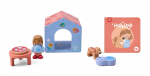 Kujukeste komplekt, koos tarvikutega Hape Tiny House E3442A, mitmev&auml;rviline