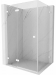 Du&scaron;ikabiin Mexen Lunar 834-090-070-20-00-L, ristk&uuml;lik, aluseta, 90 cm x 70 cm x 200 cm