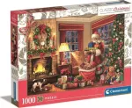 Pusle Clementoni Christmas Santas Visit 81497, 50 cm x 70 cm, 1000 tk, mitmev&auml;rviline